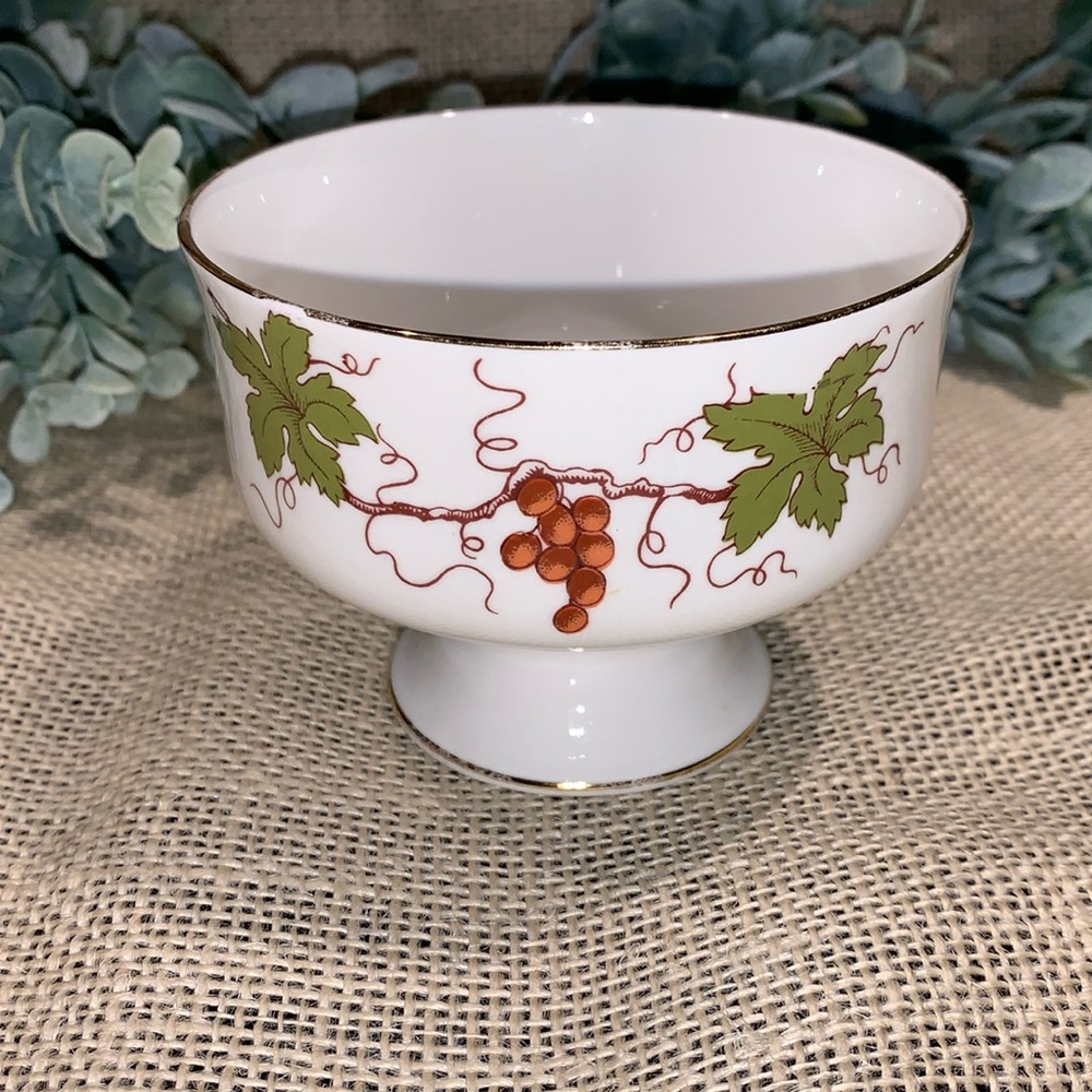 China Sherbet Dish Royal Victoria Fine Bone China Made in England